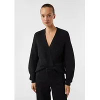 Comma, Cardigan Strickjacke Schwarz 36