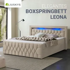 Juskys Leona 140 x 200 cm H4 Beige