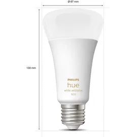 Philips LED-Lampe E27 13 W 1600 lm warm- bis kaltweiß 1 St.