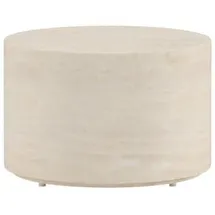 VCM Lissabon Gartentisch Ø 60 x 40 cm Beige