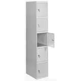 SimonRack Spind Schrank, Metallschrank, Schließfachschrank, Schloss, 1800x400x500 mm  - Simonlocker