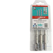 heller | PREMIUM TOOLS Trijet Hammerbohrer-Set 5/6/8 mm 3-teilig