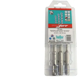 heller | PREMIUM TOOLS Trijet Hammerbohrer-Set 5/6/8 mm 3-teilig