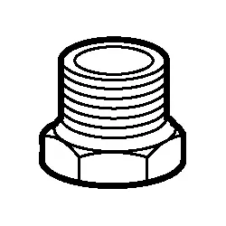 Hansa Stopfen G3/4 f. UP-Thermostate 59912385