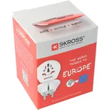 Reiseadapter Weiß 2 St.