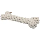 D&D Dente Baumwoll-Tau für Hunde Beige, 30 cm