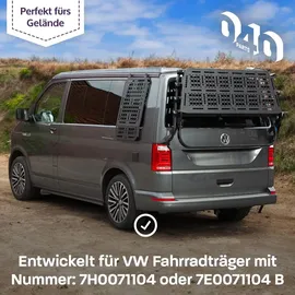 040 Parts Molle Board für VW T5/T6 Fahrradträger