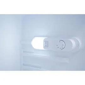 Respekta KS144VS Retro-Kühl-Gefrierkombination (213 l, 1450 mm hoch, Schwarz)