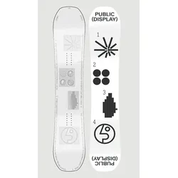 Public Display 2025 Snowboard uni Gr. 153