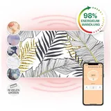 Klarstein Air Art Smart Infrarotheizung, Infrarot Heizung mit IoT/WiFi App-Steuerung, Erkennung Offener Fenster, Infrarotheizung mit Thermostat, He... - Bunt