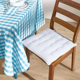Homescapes Tischdecke Vichy-Karo 138 x 228 cm Blau