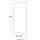 Home Deluxe Duschabtrennung Schwarz, Glas, Metall, 120x200 cm, Badezimmer, Baden - Duschen, Duschtrennwände