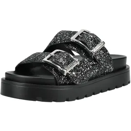 Buffalo RAYA ARI GLAM - Schwarz/Silber PU (Polyurethan) - 38 EU