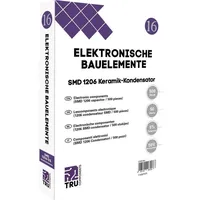 TRU Components Chip-Kondensatoren Album 16- Serie 1206 50V, Â±5%,