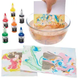 Tinte mit Marmoreffekt (pro Set 6)