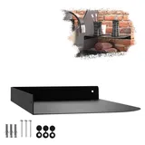 SOTech Wandeckregal 30 x 20 x 3 cm Schwarz