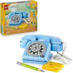 LEGO Creator Retro-Telefon 31174 - 3-in-1-Spielset - Telefon aus 1960ern