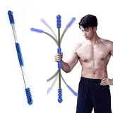 SFITVE Sport Schwingstab Fitness,Fachmann Swingstick Premium 90cm,Multifunktionale Trainingstab aus Fiberglas Für Vibrationstraining & Tiefenmuskulatur (Blau)