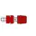 Hirschmann Polklemme Mit Krallenrand Und Unverlierbarem Isolierkopf, 4 mm - Rot (pki 10 A)