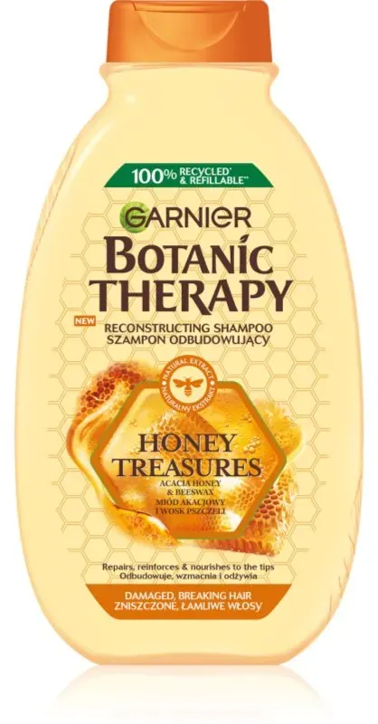 Garnier Botanic Therapy Honey & Propolis erneuerndes Shampoo für beschädigtes Haar 400 ml