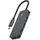 Rapoo USB-C Hub grau USB-C auf USB-A und USB-C