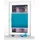 LIEDECO Klemmfix Plissee verspannt 100 x 150 cm blau