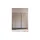 Forte Alice Springs Schuhschrank 109,2 x 34,9 x 191,9 cm grau
