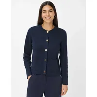 Brax Damen Strickjacke Style ANN navy, dunkelblau, Gr. 46