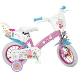 Toimsa Bikes Kinderfahrrad Peppa Pig 12 ́ ́ Fahrrad - Pink - 3-4 Jahre