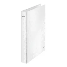 Leitz WOW Ringbuch 2-Ringe perlweiß