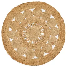 -luxor- living Balo Juteteppich Ø 60 cm Beige