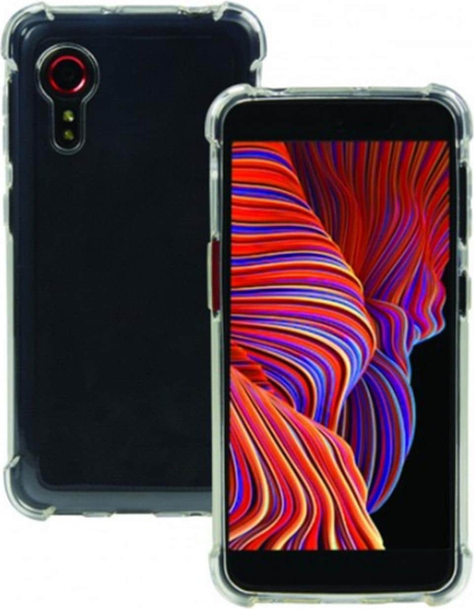 Mobilis 057019 Handy-Schutzhülle 13,5 cm (5.3" ) Cover Transparent (Galaxy Xcover 5), Smartphone Hülle, Transparent