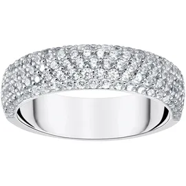 Thomas Sabo Silber 925 Ring mit Zirkonia (synth.), silberfarben