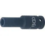 BGS 7210 | Kraft-Steckschlüssel-Einsatz Sechskant, tief | 12,5 mm (1/2") SW 10 mm
