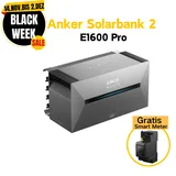 Anker SOLIX Solarbank 2 E1600 PRO mit Smart Meter Solarspeicher Balkonkraftwerk