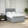 vidaXL Boxspringbett 140 x 200 cm Hellgrau
