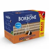 Caffe Borbone 200 Kapseln Kompatibel Mit Nespresso Kaffee Mischung Nobile