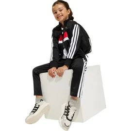 adidas Tiberio 3-Streifen Tricot Trainingsanzug Schwarz/Weiß/Pure Ruby 116