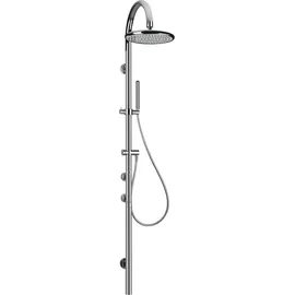 GESSI Goccia Duschsäule mit Aufputz-Thermostat Weiß 33973279