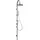 GESSI Goccia Duschsäule mit Aufputz-Thermostat Weiß 33973279