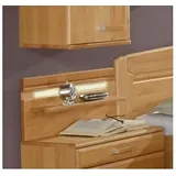 Wiemann Nachttisch-Paneel Lausanne 2er Set Holzoptik Braun Erle