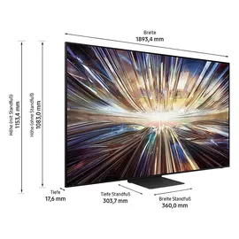 Samsung GQ85QN800D 85" Neo QLED 8K Tizen Smart TV QN800D