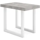 SKRAUT HOME Konsolentisch 180 x 73 x 90 cm Zementgrau