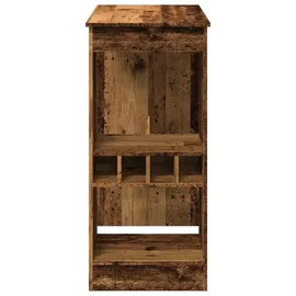 vidaXL Bartisch 90 x 47,5 x 103,5 cm Braun