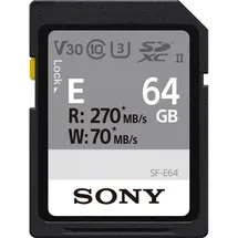 Sony SF-E64A 64 GB UHS-II U3 V30 270/70MB/s