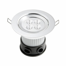 LED Einbaustrahler , 230Volt, rund