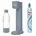 PushAir Saturator mit CO2-Kartusche Grau