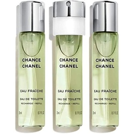 Chanel Chance Eau Fraiche Eau de Toilette refillable 3 x 20 ml