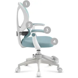 mark adler Junior 4.5 Drehstuhl blau/mint