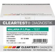 CLEARTEST Teststreifen Malaria P.f. / Pan 5 St.